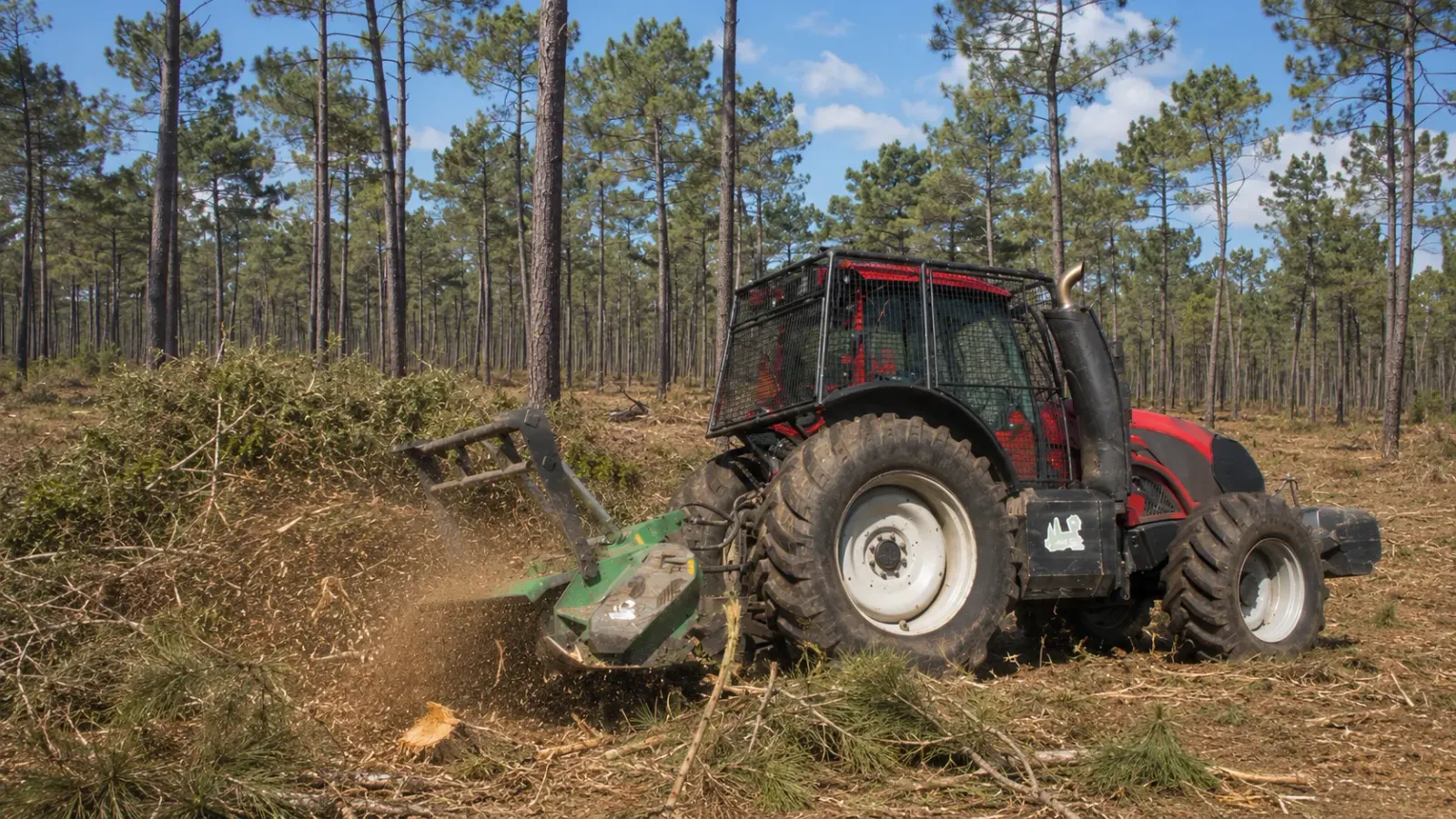 Tracteur forestier — EPA